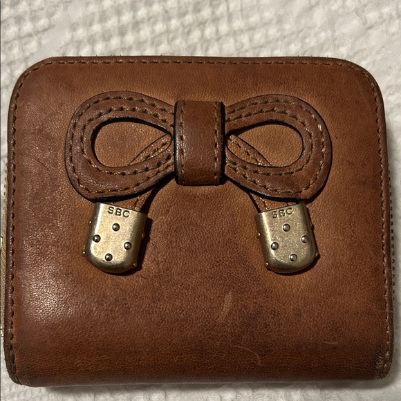 See By Chloe Tan Wallet with Gold Accents - Picture 3 of 12